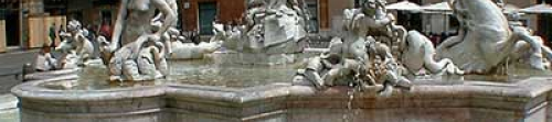 squares and fountains of rome     