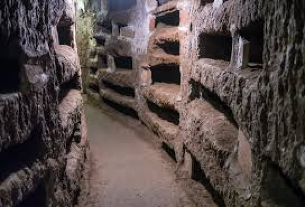 appian way st.sebastian catacombs        